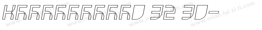 KSDLIEOWBR0 32 30字体转换